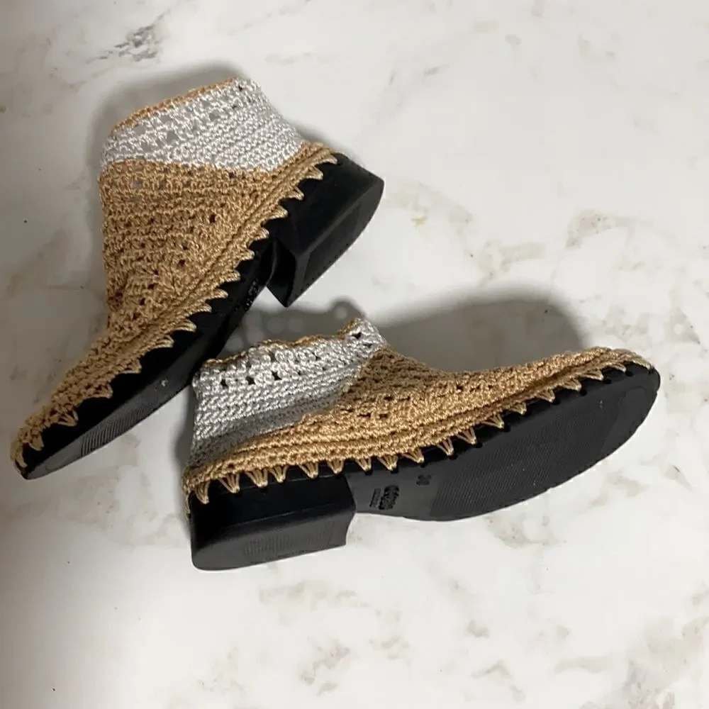Cobra crochet shoes